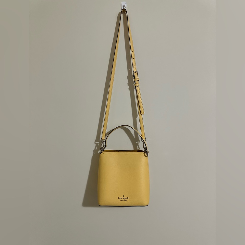 Kate Spade Small Bucket/Crossbody Bag - Daybreak Yellow - Picture 2 of 7